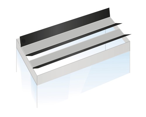 Aquariumabdeckung mit LED-Beleuchtung