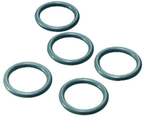 Fünf Dichtungsringe