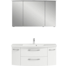 Ensemble de meubles de salle de bains pelipal Sunline 104 blanc haute brillance