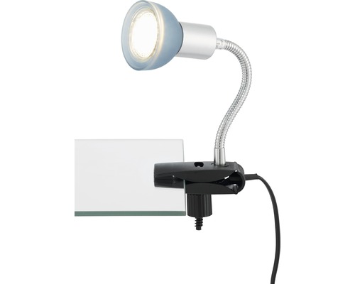 Klemmleuchte mit flexiblem Arm und Leuchtdiode