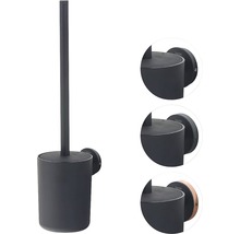 Garniture de toilette murale avec brosse