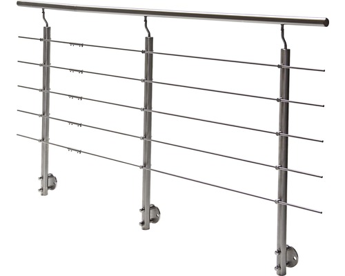 Balustrade set Pertura forme droite côté 8 m