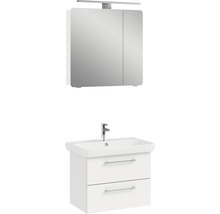 Badezimmer-Set mit Spiegelschrank und Waschtischunterschrank
