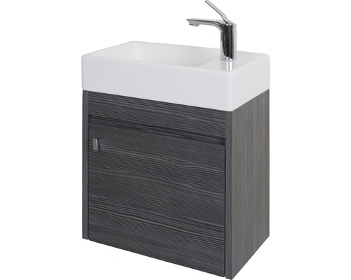 Waschtisch mit Unterschrank und Armatur