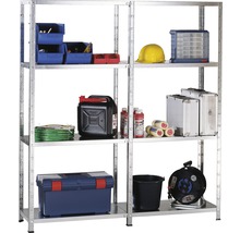 Étagère avec outils et accessoires
