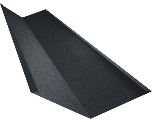 Solin Big Stone PRECIT gris graphite RAL 7024 1000x188x188 mm Angle de bord de toit en métal