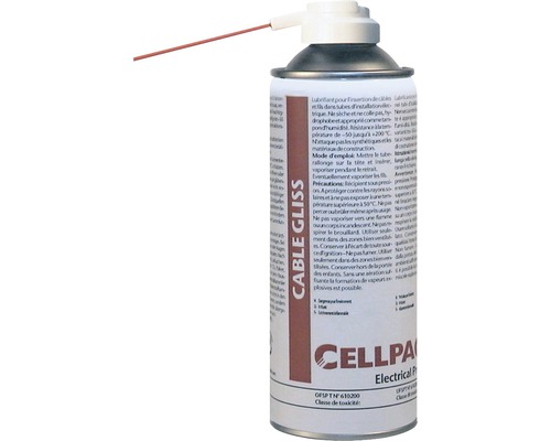 Kabeleinzieh-Spraydose mit Sprührohr