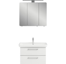 Waschtisch mit Unterschrank und Spiegelschrank für das Badezimmer