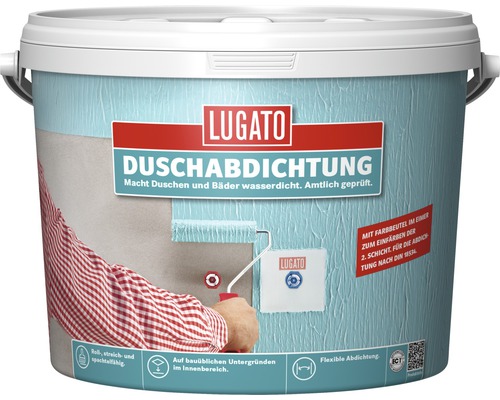 Produit d'étanchéité pour douches Lugato 4 kg