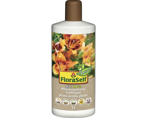 Nourriture pour plantes FloraSelf Nature BIORGA engrais organique 1 L