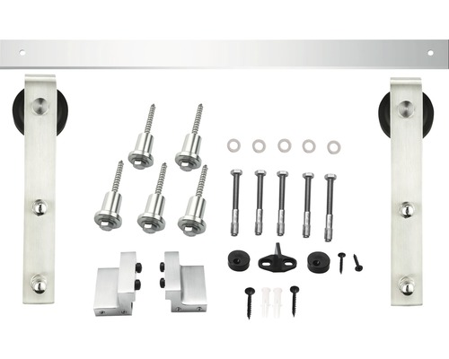 Schiebetürbeschlag Set mit Zubehör