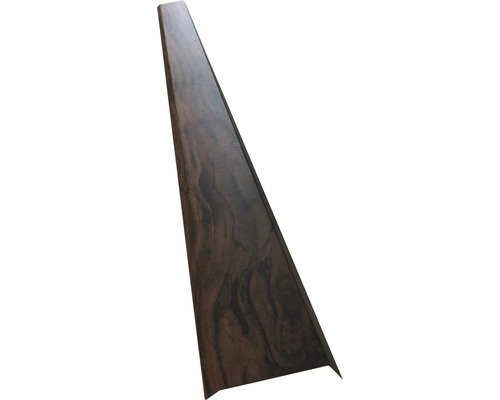 Bande à solin PRECIT pour panneau mural noyer 2000x74 mm Cornière de rive de toit décor bois