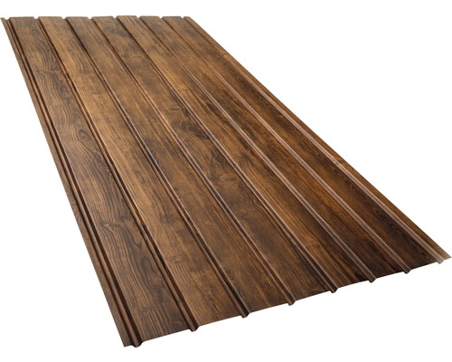 Panneau de façade en bois avec rainure et languette