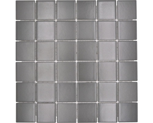 Mosaïque céramique Quadrat uni métal mat 30x30 cm Carreau de mosaïque de verre carré pour la conception des murs et des sols