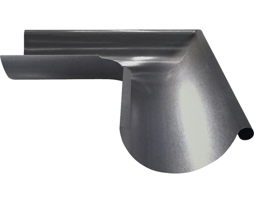 PRECIT Aussenwinkel Stahl halbrund 90 Grad Magnelis® grau NW 125 mm