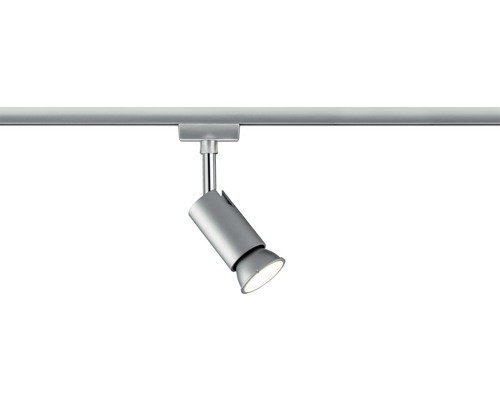 Schienenstrahler an einer Stromschiene