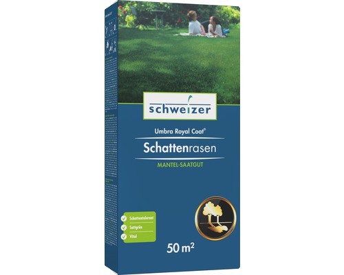 Rasensamen Eric Schweizer Schattenrasen 50 m²-0
