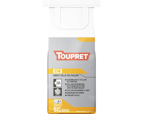 Toupret Enduit colle EC3 5 kg