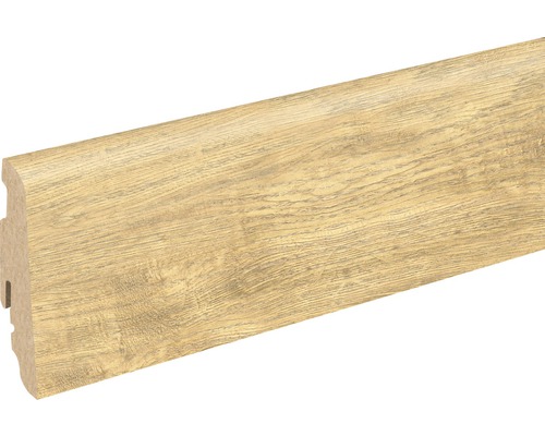 SKANDOR Sockelleiste Arizona Oak FU60L 19x58x2400 mm Sockelleiste mit Holzdekor