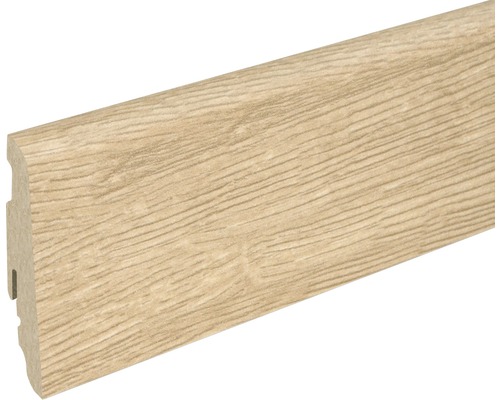 Plinthe SKANDOR chêne Fresco FOEI24Y FU60L 19 x 58 x 2400 mm Plinthe décor bois