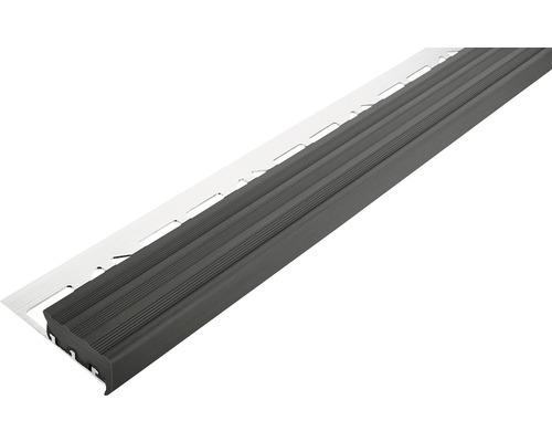 Treppenstufenprofil Durastep 11x1000mm schwarz