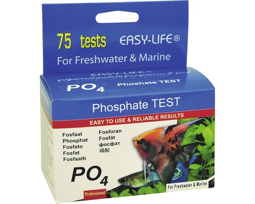 Test de l'eau Easy Life phosphate SW/MW