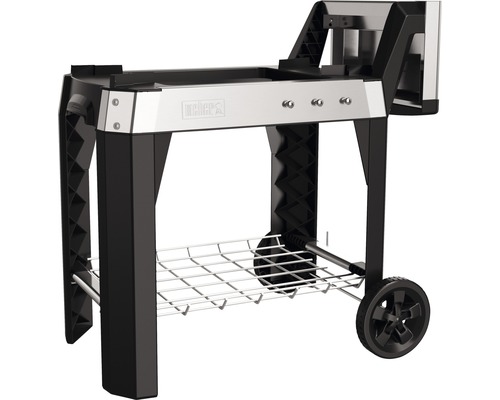 Weber Grillwagen mit Ablagefläche und Rollen