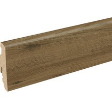 Sockelleiste aus Holzwerkstoff mit Holzoptik