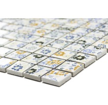 Carreaux de mosaïque avec motif floral