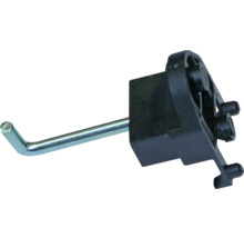 Haken mit Kunststoffhalterung