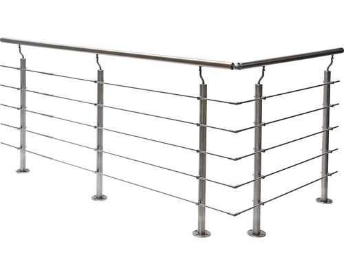 Balustrade kit Pertura en forme de L haut 6 m