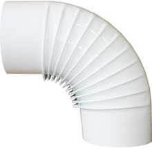 Raccord coudé à 90 degrés pour tuyaux de ventilation