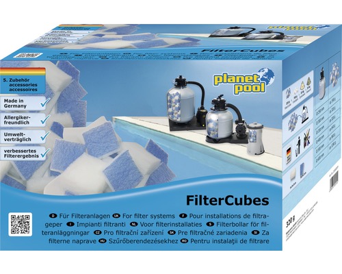 Planet Pool FilterCubes pour installations de filtration