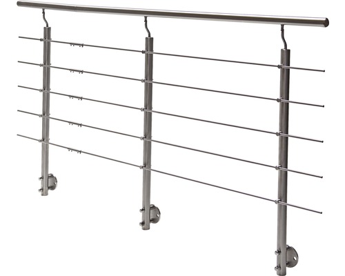 Balustrade set Pertura forme droite côté 5 m