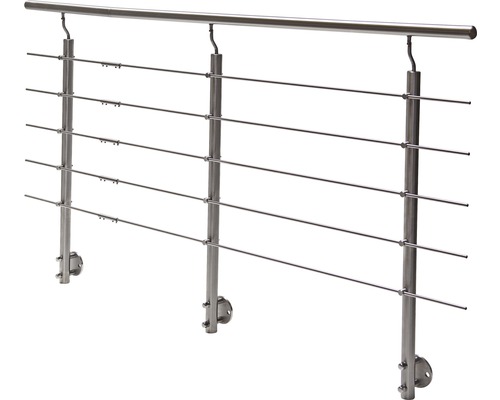 Balustrade set Pertura forme droite côté 4 m