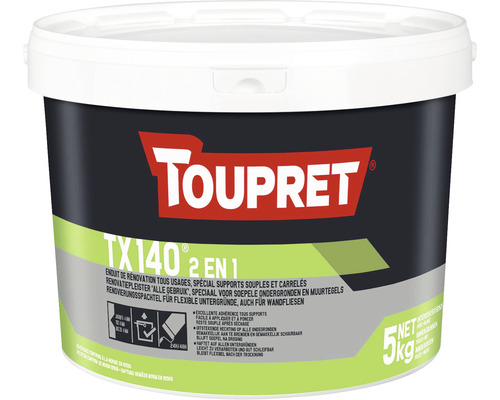 Toupret Universal Glättespachtel TX140 2in1 5 kg