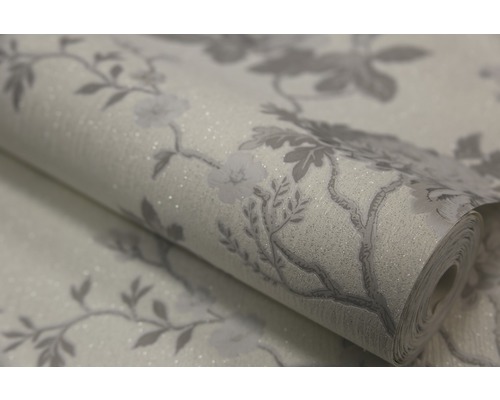 Rouleau de papier peint intissé avec motif floral