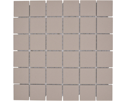 Mosaikfliese aus Keramik mit quadratischen Elementen