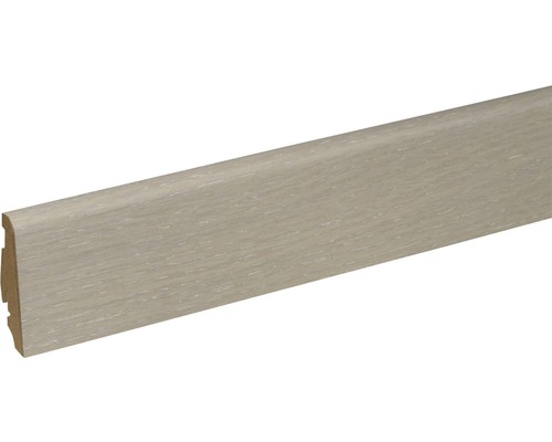Plinthe SKANDOR chêne blanc FLEI202 SU60L 19 x 58 x 2400 mm Plinthe en bois