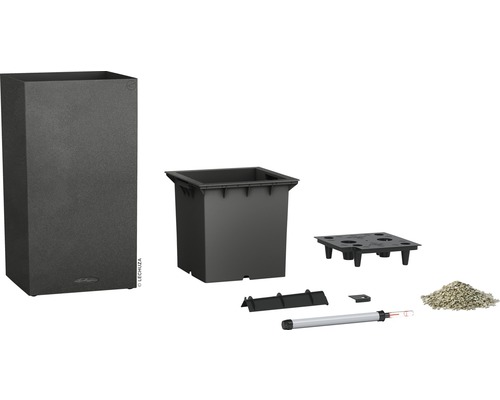 Pot de fleurs Lechuza Classico avec accessoires