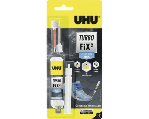 Colle UHU Turbo Fix² liquide Flex 10 g