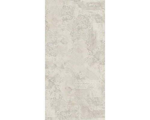 Carrelage décoratif en grès cérame fin Tappeto Extra grey 60x120 cm