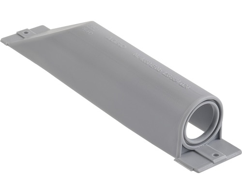 Coffrage de coin AGRO 1xM20/M25 sans clous Tube de protection de câbles gris en plastique