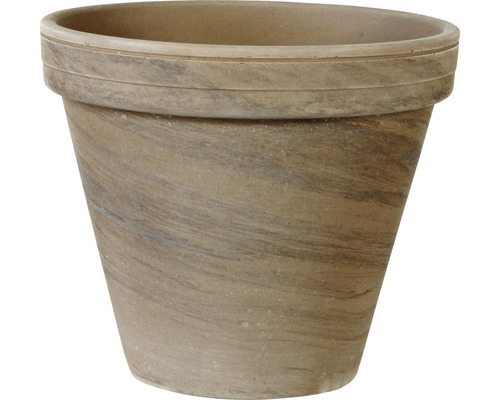 Pflanztopf Standard Ton Ø 11 H 10 cm rund basalt Pflanztopf Standard Ton Ø 11 H 10 cm rund basalt