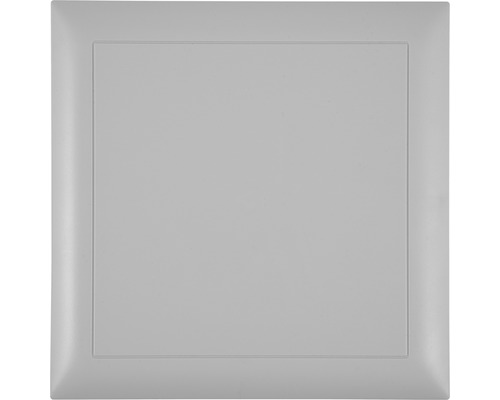 Recouvrement borgne HSB Due GR 2/3 130x130 mm gris clair