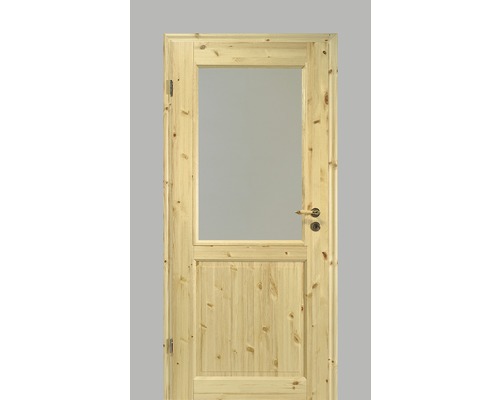 Porte intérieure Pertura Fengur style maison de campagne pin laque 86.0x198.5 cm gauche (sans vitrage)
