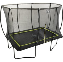 Trampoline de jardin rectangulaire avec filet de sécurité