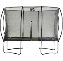 Trampoline de jardin rectangulaire avec filet de sécurité