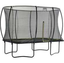 Trampoline de jardin rectangulaire avec filet de sécurité