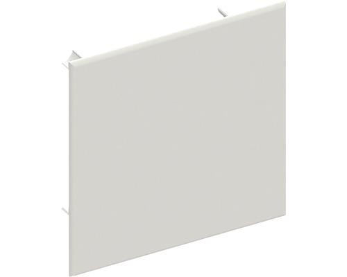 AGRO Steckdeckel 130x130x30mm weiss Sockelleiste Endstück
